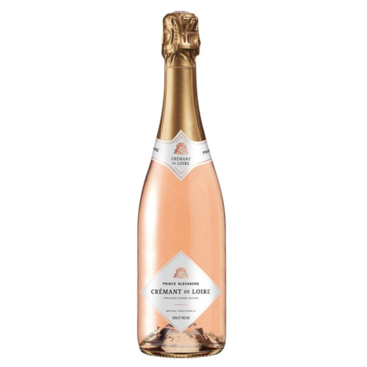 Prince Alexandre Cremant De Loire Rose Nv