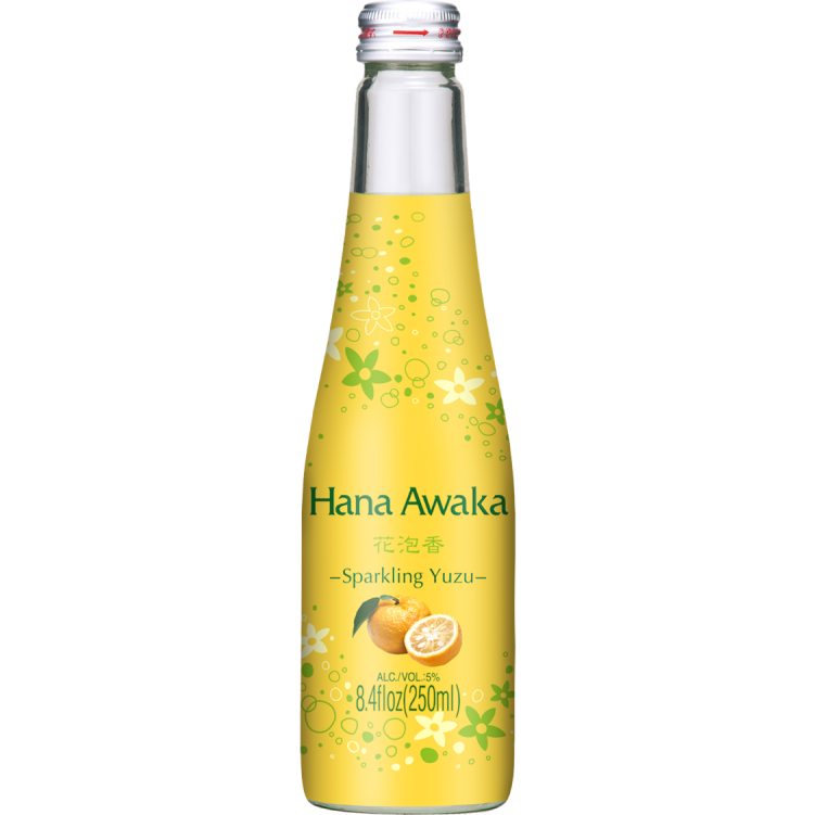 Ozeki Hana Awaka Yuzu Sparkling Sake 