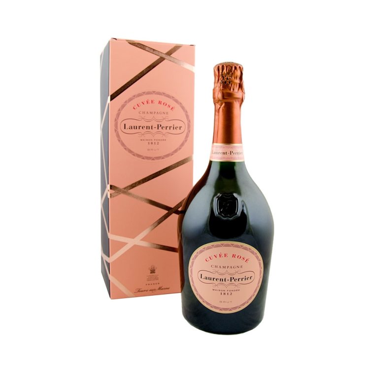 Laurent-Perrier Champagne Cuvee Rose Brut Giftbox Nv 