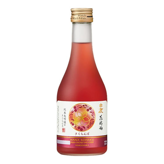 Hakushika Hana-Kohaku Junmai Ginjo Cherry Sake 