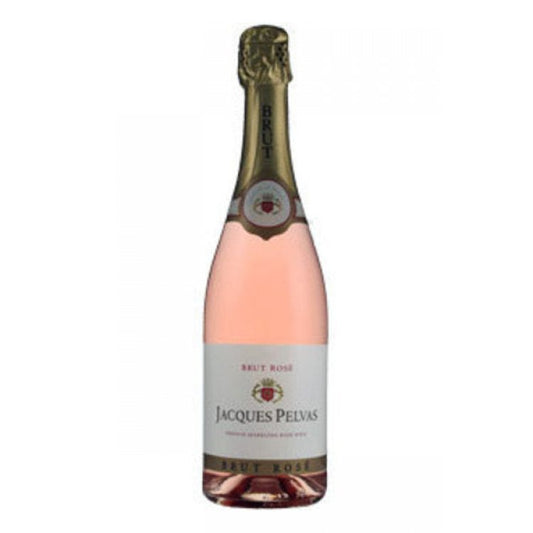 Jacques Pelvas Brut Rose` (Provence) Nv