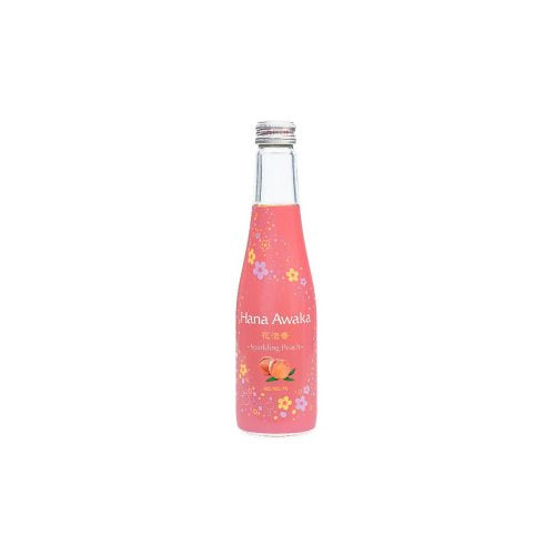 Ozeki Hana Awaka Peach Sparkling Sake 